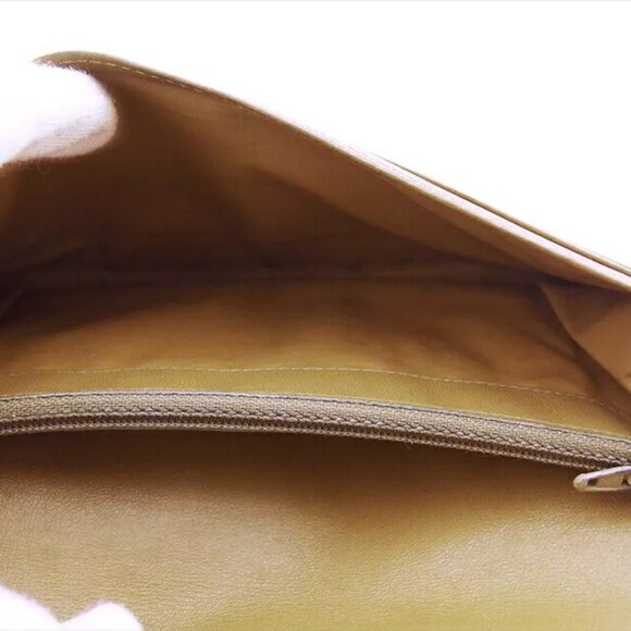 Celine long wallet macadam beige PVC x leather Authentic USED - Picture 7 of 11